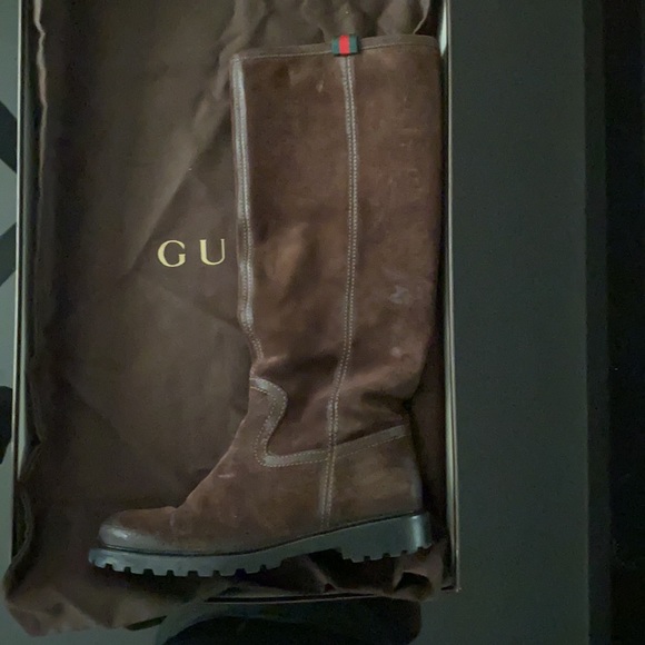 Like new distressed looking Gucci Boots - Picture 5 of 8